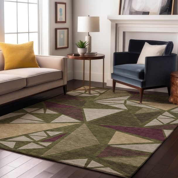 Addison Mayfield AMF1039 Olive Rug