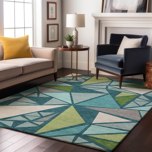 Addison Mayfield AMF1039 Teal Rug
