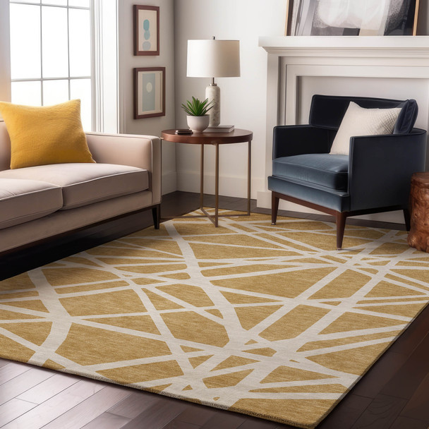 Addison Mayfield AMF1040 Gold Rug