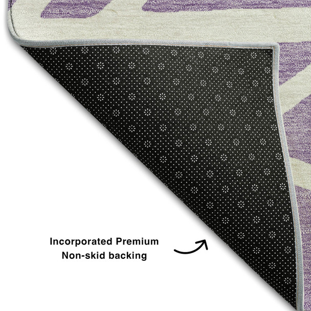 Addison Mayfield AMF1040 Lavender Rug
