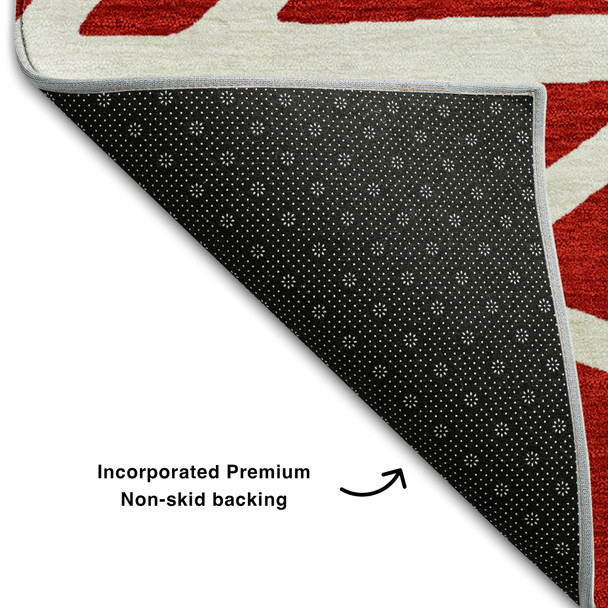 Addison Mayfield AMF1040 Red Rug