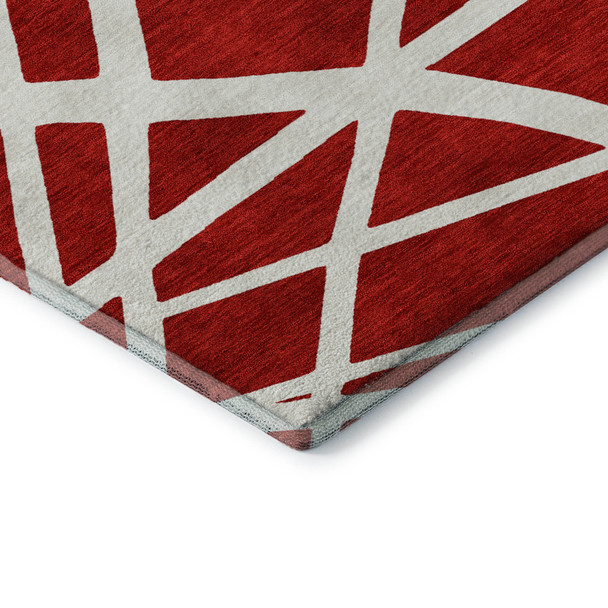 Addison Mayfield AMF1040 Red Rug
