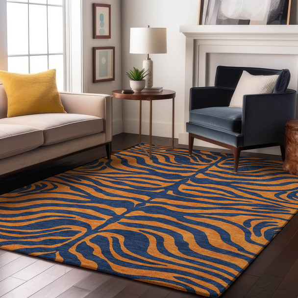 Addison Mayfield AMF1043 Navy Rug