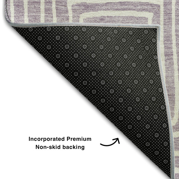 Addison Mayfield AMF1044 Lavender Rug
