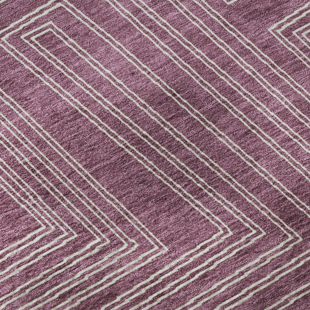 Addison Mayfield AMF1045 Eggplant Rug