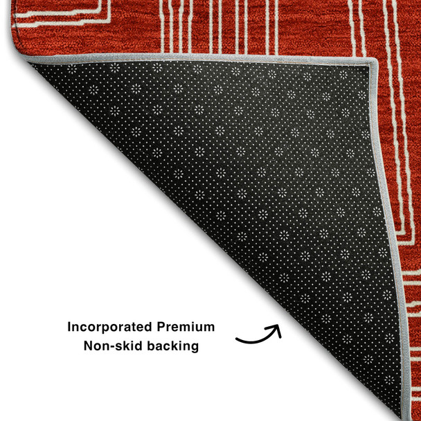 Addison Mayfield AMF1045 Red Rug