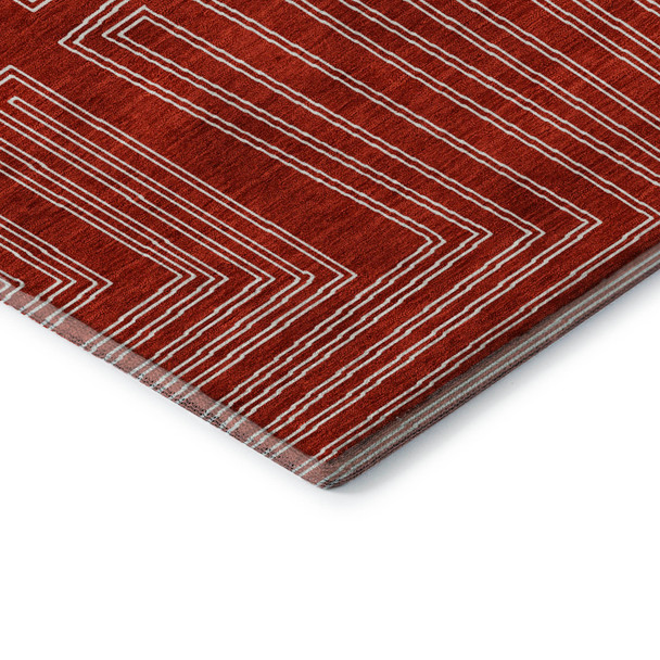 Addison Mayfield AMF1045 Red Rug