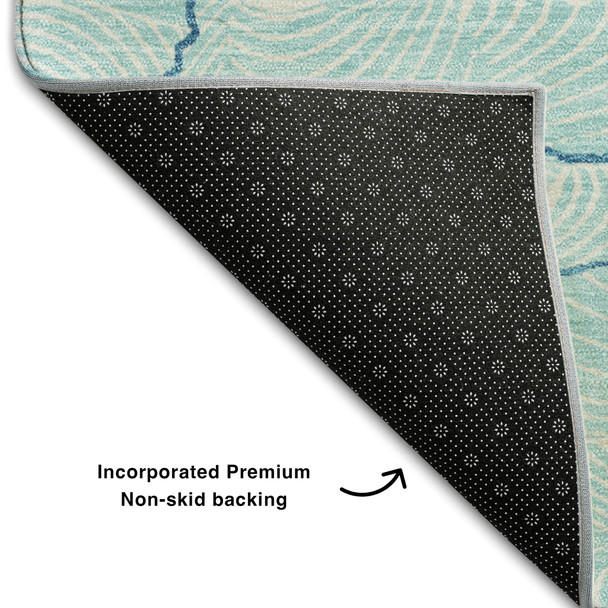 Addison Mayfield AMF1048 Aqua Rug