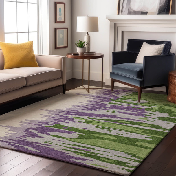 Addison Mayfield AMF1050 Green Rug