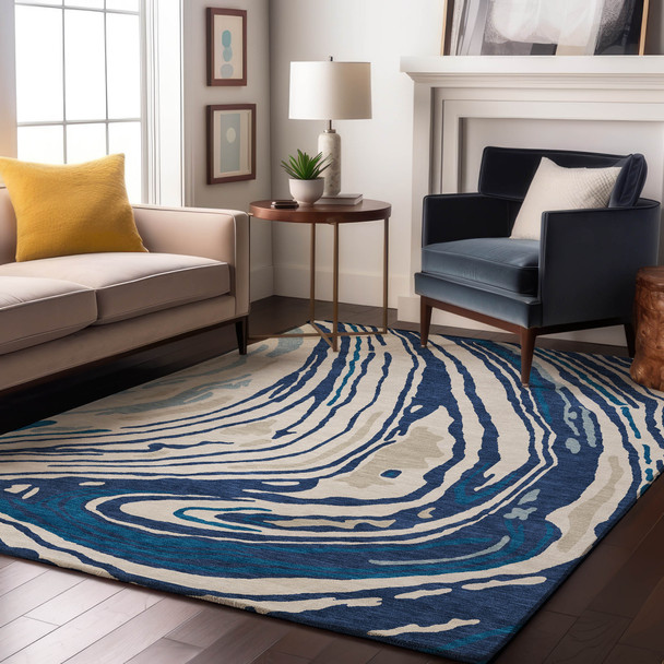 Addison Mayfield AMF1051 Navy Rug