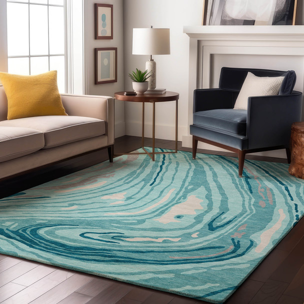 Addison Mayfield AMF1051 Turquoise Rug
