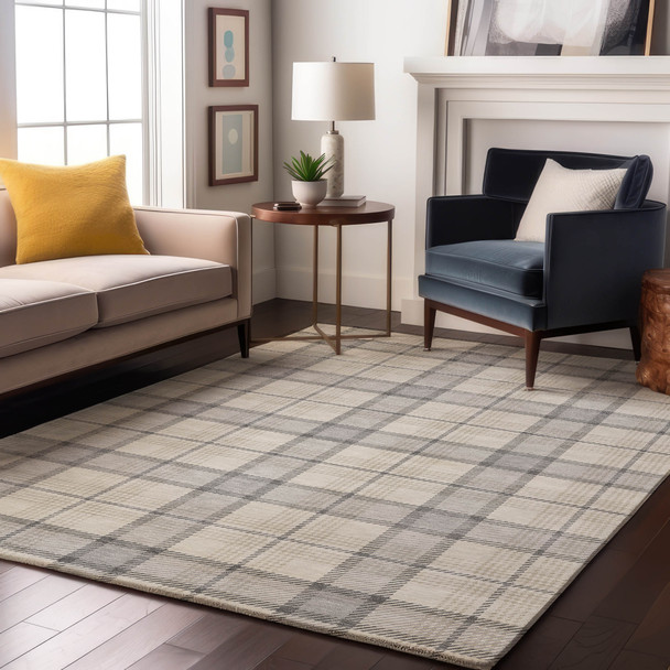Addison Mayfield AMF1052 Silver Rug