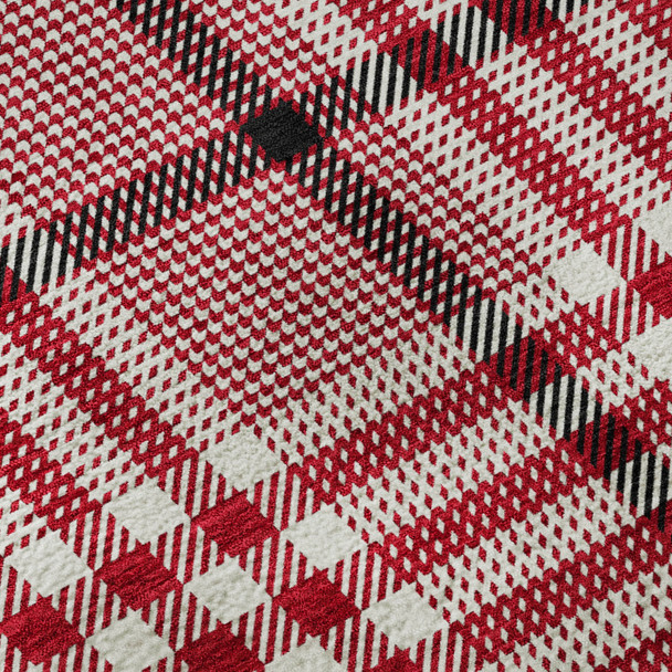 Addison Mayfield AMF1054 Red Rug