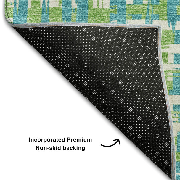 Addison Mayfield AMF1060 Turquoise Rug