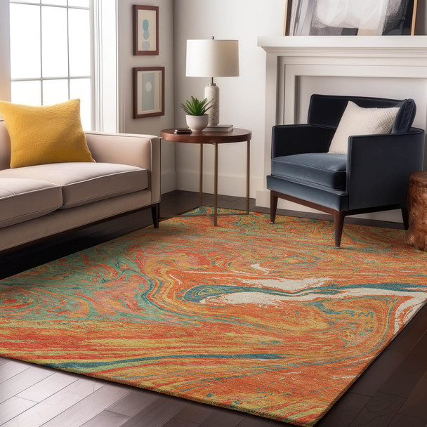 Addison Mayfield AMF1061 Orange Rug