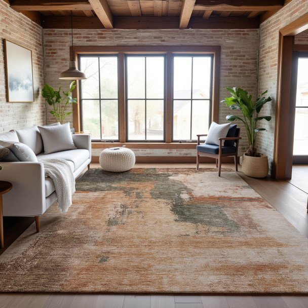 Addison Mayfield AMF1068 Terracotta Rug