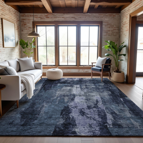 Addison Mayfield AMF1077 Navy Rug