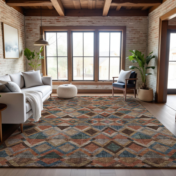 Addison Mayfield AMF1080 Brown Rug