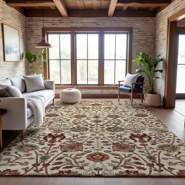 Addison Mayfield AMF1085 Ivory Rug