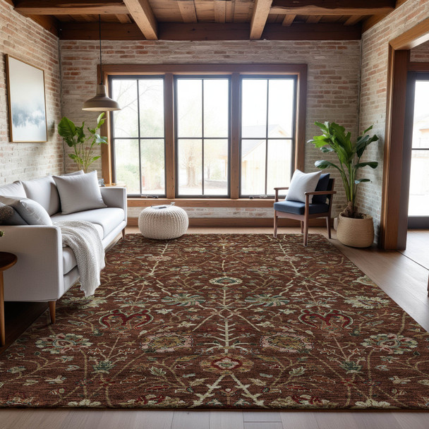 Addison Mayfield AMF1085 Paprika Rug