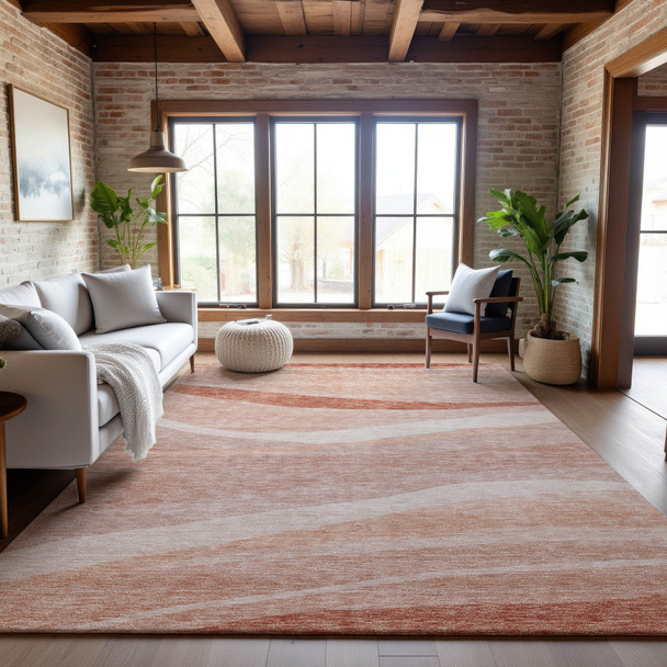 Addison Mayfield AMF1099 Salmon Rug