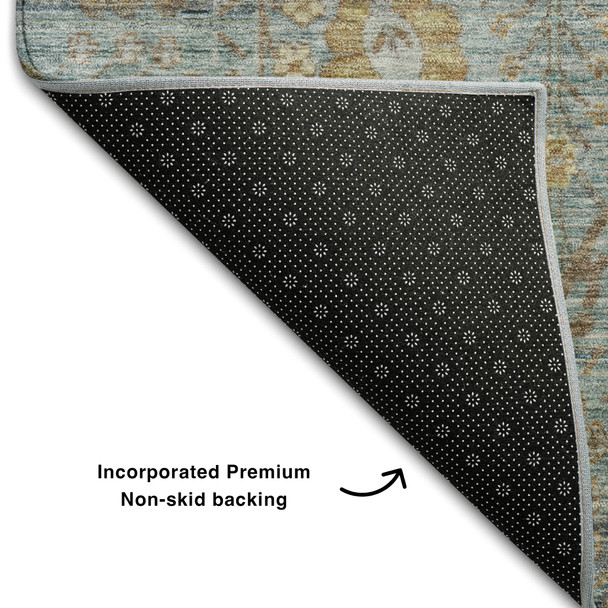 Addison Mayfield AMF1106 Teal Rug