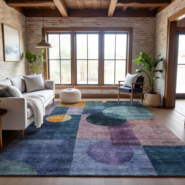 Addison Mayfield AMF1114 Blue Rug