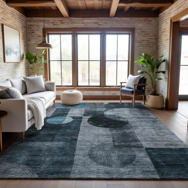 Addison Mayfield AMF1114 Teal Rug