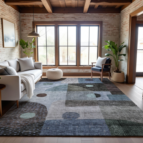 Addison Mayfield AMF1117 Blue Rug