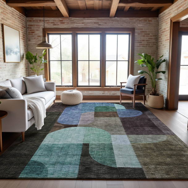 Addison Mayfield AMF1122 Brown Rug
