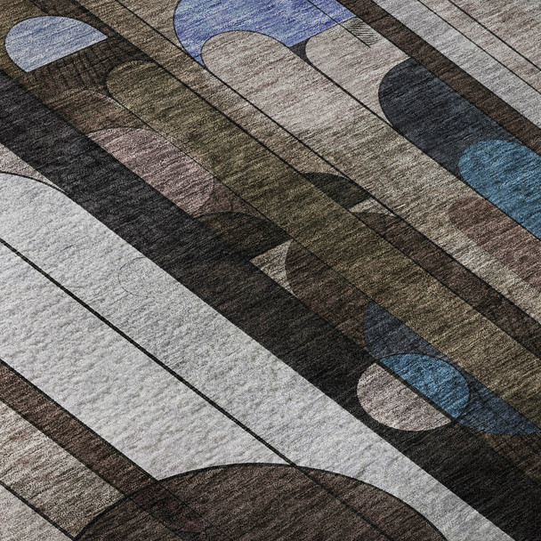 Addison Mayfield AMF1125 Brown Rug