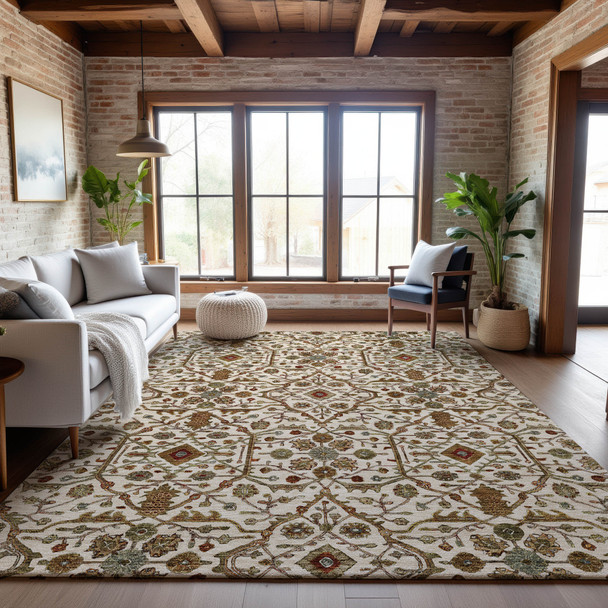 Addison Mayfield AMF1130 Ivory Rug