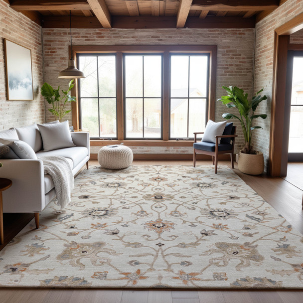 Addison Mayfield AMF1137 Ivory Rug