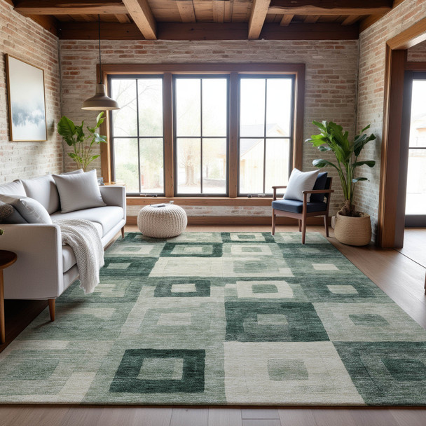 Addison Mayfield AMF1142 Green Rug