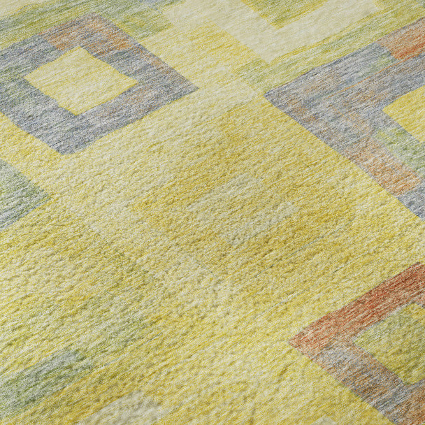 Addison Mayfield AMF1142 Yellow Rug