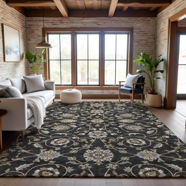 Addison Mayfield AMF1149 Black Rug