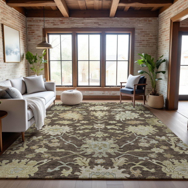 Addison Mayfield AMF1150 Chocolate Rug