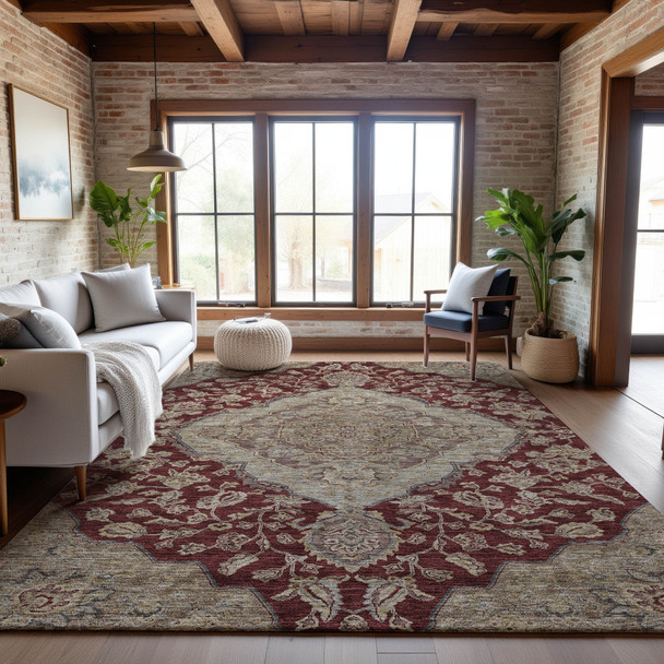 Addison Mayfield AMF1151 Garnet Rug