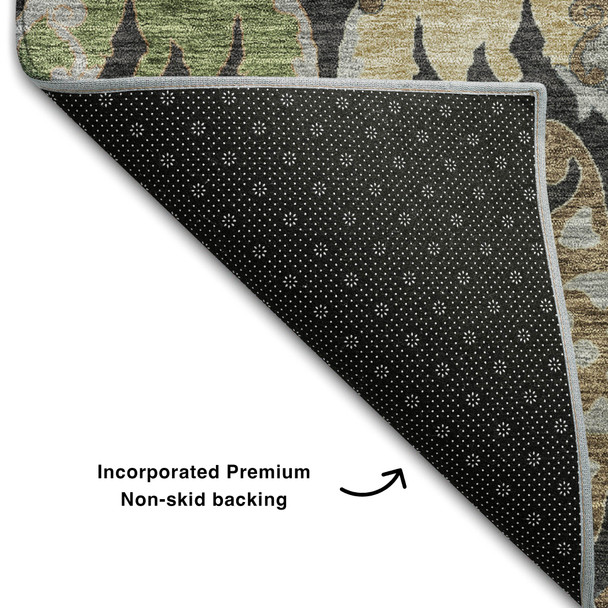Addison Mayfield AMF1153 Black Rug