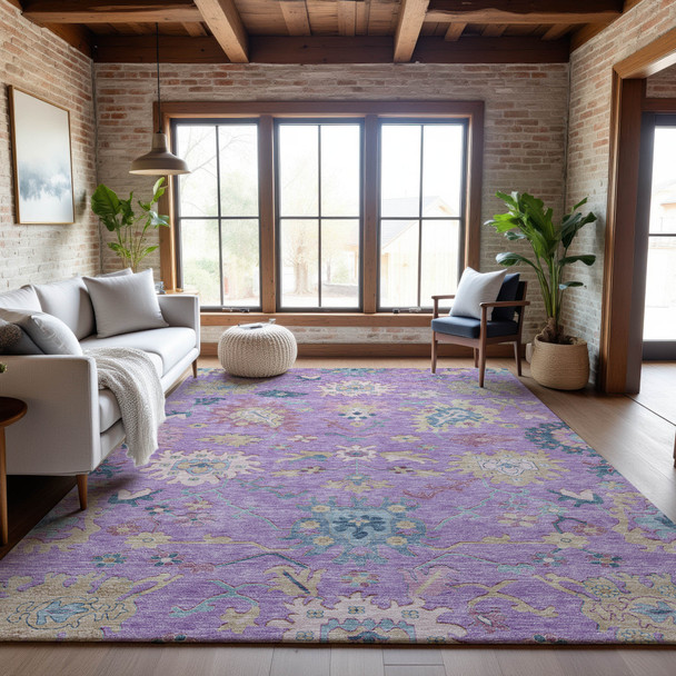 Addison Mayfield AMF1154 Purple Rug