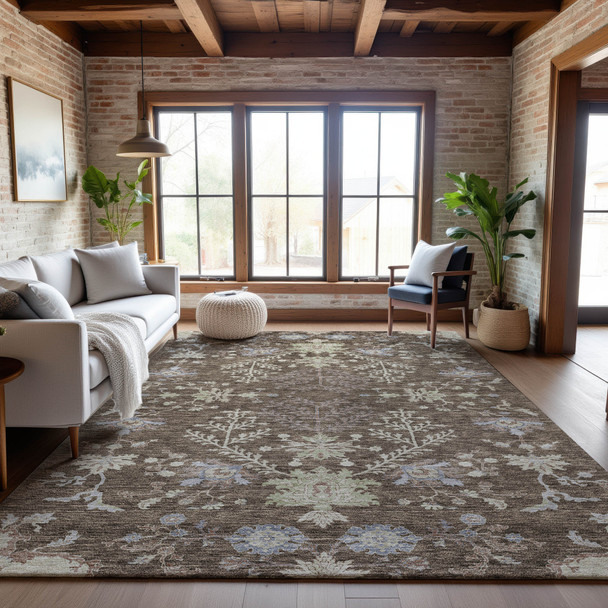 Addison Mayfield AMF1156 Brown Rug