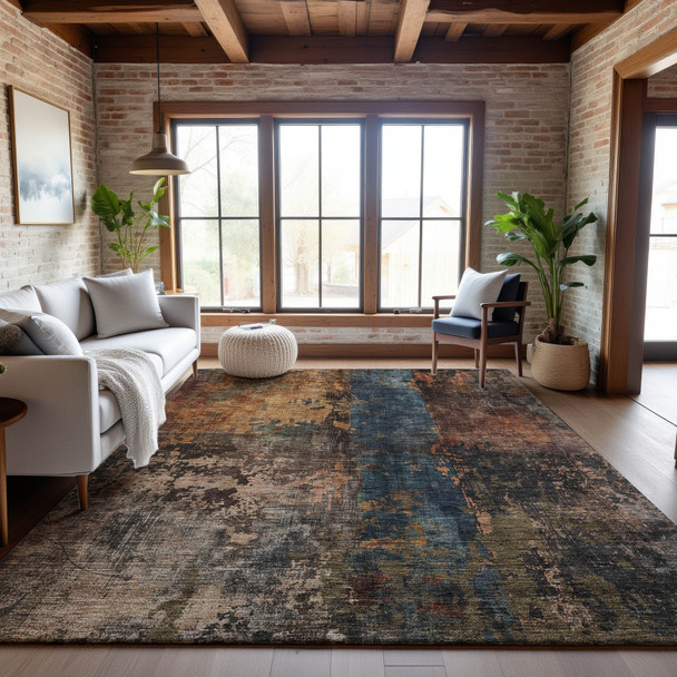 Addison Mayfield AMF1204 Blue Rug