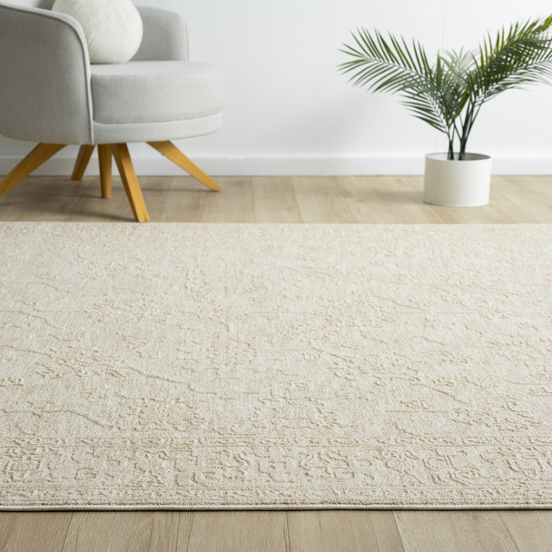 LR Home Castillo 82738 Beige Cream Rug
