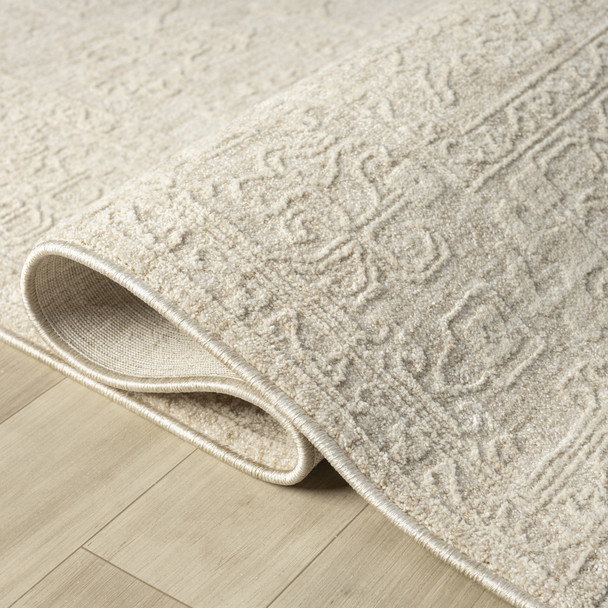 LR Home Castillo 82738 Beige Cream Rug
