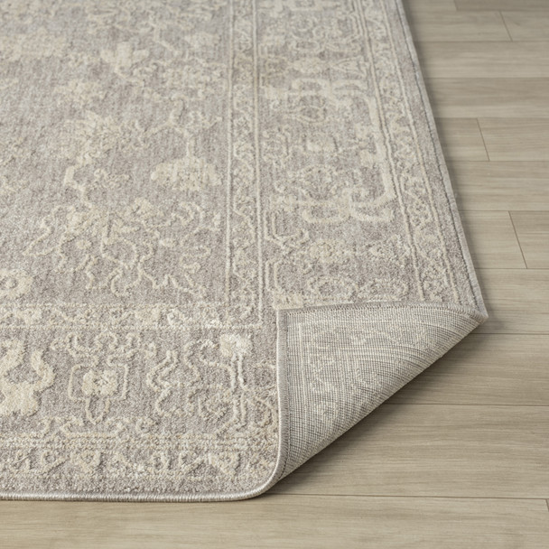 LR Home Castillo 82739 Silver Cream Rug