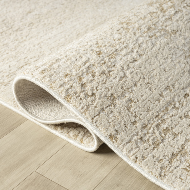 LR Home Castillo 82744 Cream Gold Rug
