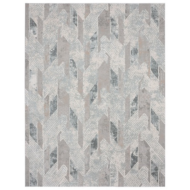 LR Home Michelle 81635 Gray Blue Cream Rug