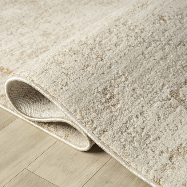 LR Home Monaco 82723 Ivory Beige Rug
