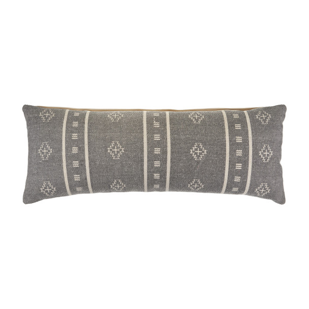 LR Home Mandala 04694 Frost Gray Pillow