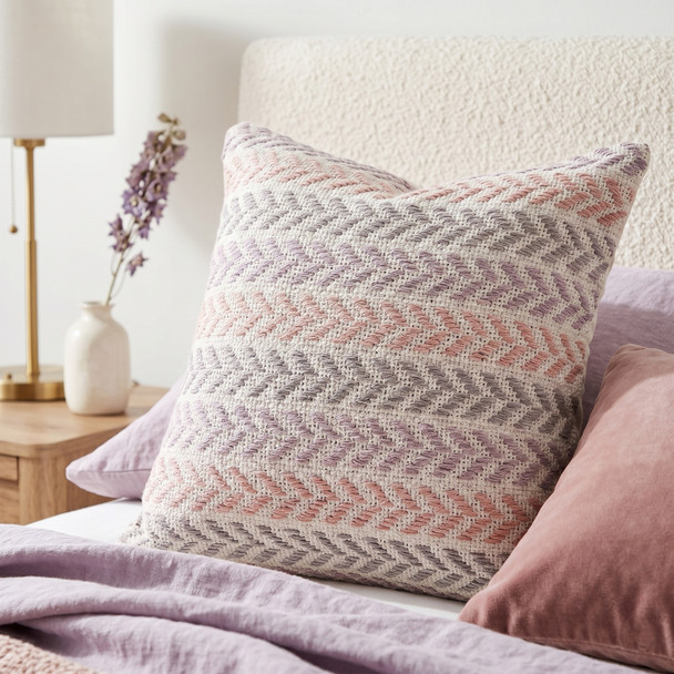 LR Home Altair 07409 Lilac Pillow